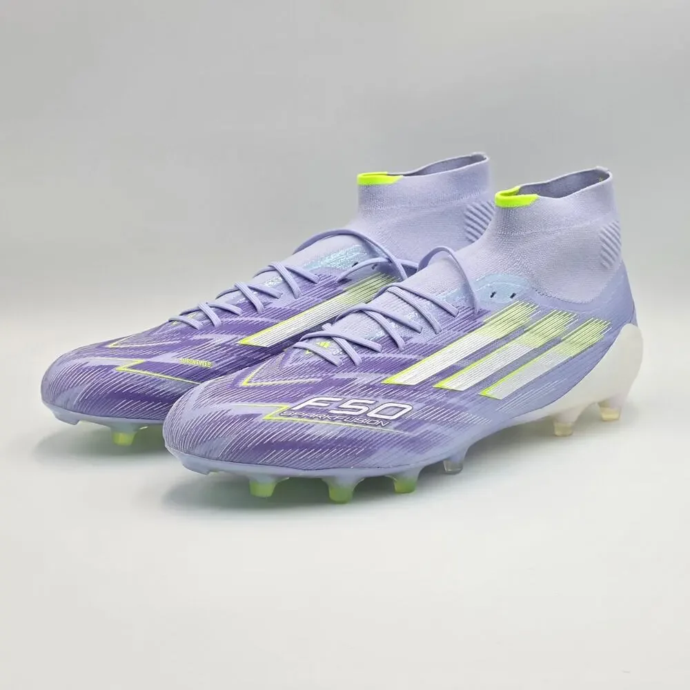 adidas F50 Sparkfusion Elite Women's Sz 10 AG FG Soccer Cleats JH7648 Purple New